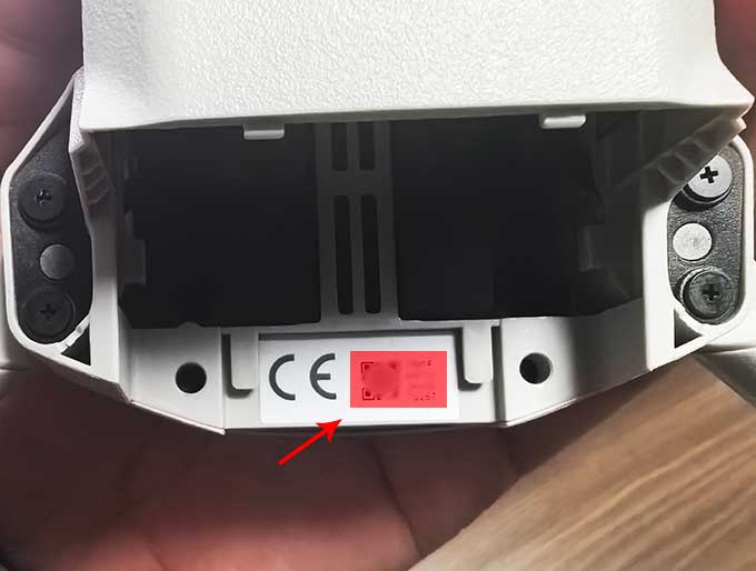 大疆MINI 3 PRO 电池仓产品识别码 大疆MINI 3 PRO 电池仓产品识别码